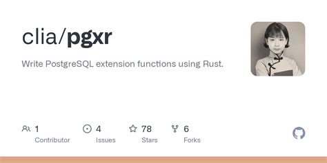 Writing PostgreSQL extension in Rust With pgrx .